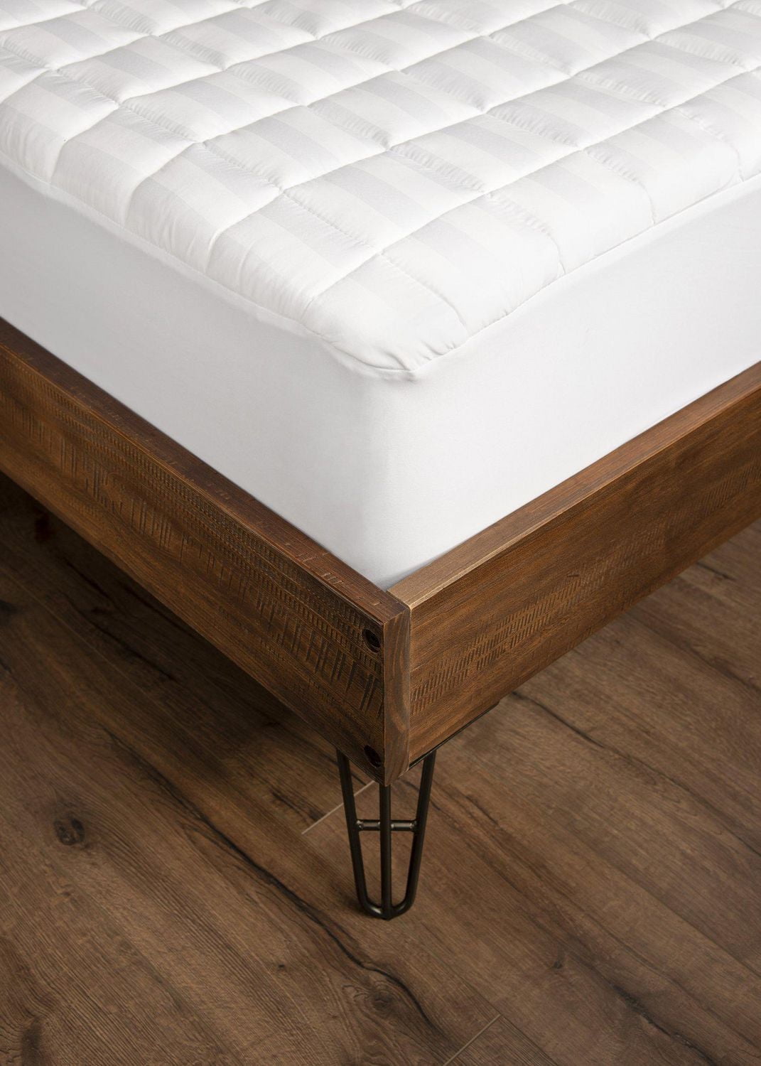 Fusion Waterproof Polyester Mattress Pad Double