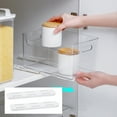 thumbnail image 1 of Pull Basket Track Plastic Accessories Multi-purpose Kitchen Bedroom Storage Box Track Strip, 1 of 2