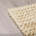 thumbnail image 2 of Pemberly Row Contemporary 9x12 Camel Color Woven Hemp Area Rug in Yellow, 2 of 5