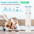 thumbnail image 2 of 4 in 1 Dog Clippers, Low Noise Pets Hair Clipper Grooming Kit, Cordless Dog Paw Trimmers Rechargeable Quiet Nail Grinder Shaver for Dogs Cats Trimming Hair Around Paws Eyes Ears Face Rump, 2 of 7