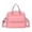 Pink, variant on Diaper bag tote, baby travel bag, multi-functional diaper bag with 3 insulated pockets, wet and dry compartments, large capacity, crossbody travel maternity bag, lightweight shoulder bag (pink)