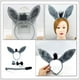 thumbnail image 5 of 1 juego de accesorios de burro de burro de la diadema de diadro de la oreja de la cola y decoración de la nariz, 5 of 10