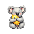thumbnail image 6 of cartoon Koala theme Stickers, Waterproof Koala theme Sticker for Water Bottle Laptop Phone Cases Planner Skateboard Luggage Helmet Party Favor Decor, Ideal for Adults Teens Teacher Rewards, 6 of 9