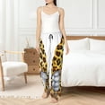 thumbnail image 4 of Pofeuu Leopard Gnomes Print Women's Fashion Pajama Pants with Pockets Comfy Drawstring Sleep Lounge Bottoms-XX-Large, 4 of 6