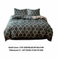 thumbnail image 3 of Full Size Bed Set Under 5 ! Yannianjz Three Piece Bedding Comfortable Sheets for Modern Bedroom Decor Home Textile Set Bedding Collection, 3 of 7