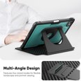 thumbnail image 5 of FJLBDE Case for iPad Pro 11 Inch (M4 2024/M5 2025), 360 Rotating Stand iPad Protective Case Cover with Auto Wake/Sleep, Green, 5 of 7