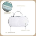 thumbnail image 5 of Moocorvic Large Bra Washing Bags for Laundry, Underwear Washing Bags with Zipper for Women, Special Antideformation, Machine Wash, Light Blue, 5 of 7
