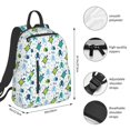 thumbnail image 4 of Balery Cartoon Sea Creatures Lightweight Backpack for Men and Women - Durable and Water-Resistant, Ideal for School, Work, Travel, and Everyday Use, 4 of 9