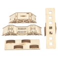 thumbnail image 4 of 4 Piece RC Wooden Bridge Obstacle Ramp DIY Steep Slope Wood Material for 1 43 Scale RC Car Desktop Play, 4 of 9