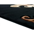 thumbnail image 2 of 22" x 32" Black Olefin / Polypropylene Accent Rug, 2 of 2