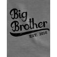 thumbnail image 5 of Tstars Boys Big Brother Shirt Gift for Big Brother 2021 Graphic Tee Sibling Pregnancy Announcement Big Bro Gifts for Brother 3-4 Sleeve Raglan Toddler Baby Shower Shirt, 5 of 5