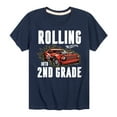 thumbnail image 3 of Hot Wheels - Rolling Into 2nd Grade - Youth Short Sleeve Graphic T-Shirt, 3 of 5