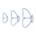 thumbnail image 4 of BUYISI Acrylic Sewing Tool Pretty Butterfly Beautiful Butterfly Stencil Ruler M, 4 of 4