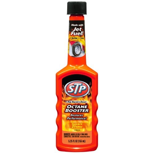 STP Octane Booster, Fuel Intake System Cleaner, Bottles, 5.25 Fl Oz