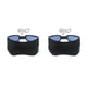 thumbnail image 1 of sweethay Sleep Eye Blinder Bluetooth Stereo Sound Eye Patch Wireless Music Blackout Eyepatch con micrófono incorporado, negro negro 2piezas, 1 of 6