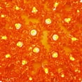 thumbnail image 3 of Vickerman 7.5" Starlight Sphere Christmas Ornament with 100 Orange Wide Angle LED Lights, 3 of 3