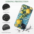 thumbnail image 2 of iPhone 14 Plus Lemon Floral Fruits and Beautiful Italian Blue Tile Case It is a high-quality PC plastic protective case, ultra-thin shock-absorbing women's cute phone protective case, 2 of 4