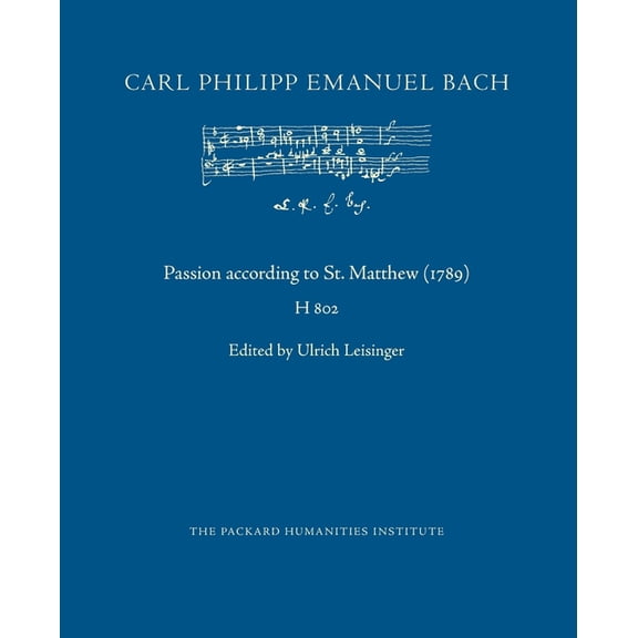 Passion according to St. Matthew (1789), (Paperback)