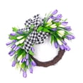 thumbnail image 4 of Descuento Relámpago Solo para Ti, Corona de simulación de primavera, corona para puerta de entrada, corona decorativa para colgar en la puerta durante todo el año Akmoler, 4 of 7