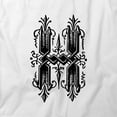 thumbnail image 2 of Letter H T-Shirt | Decorative Alphabet White Tee Gift, 2 of 5