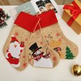 thumbnail image 1 of Jinsinto Christmas Decoration, Christmas Stocking, Christmas Tree Pendant Multiple Styles 3pacs, 1 of 4