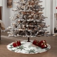 thumbnail image 6 of Bingfone Christmas Tree Skirt Mat Christmas Decoration Interior -Vintage Palm Trees, 6 of 8