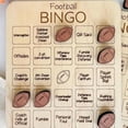 thumbnail image 6 of LANFENG Sports-Themed Baseball Bingo Game - 7" Wooden Board - Fun Party Game for Sports Fans, 6 of 8