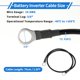thumbnail image 3 of 1 Pcs Cable de Inversor de Batería 10 AWG Gauge 2.5FT 3/8" Lug Cable de Batería Universal para Automóvil Vehículo Barco RV Solar Cobre Estañado Negro, 3 of 7