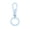 Blue, variant on Heavy Duty Metal Carabiner Keychain Portable Lightweight Belt Backpack Hanging Key Chain Outdoor Car Home Keys Ring Clip Holder Organizer