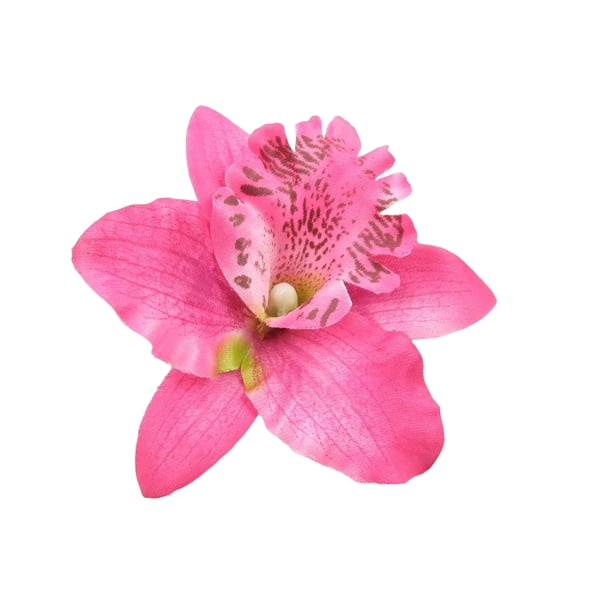 Horquilla Minnieouse con patrón de flores decoración de moda Rosa roja