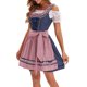 thumbnail image 5 of Vestido de Manga Corta para las Mujeres, Vestido Casual de Cuello en V de Bolsillo de Impresión de Moda Sexy Hecho de Poliéster Ligero para el Verano, Vestido de Verano para las Mujeres, 5 of 7