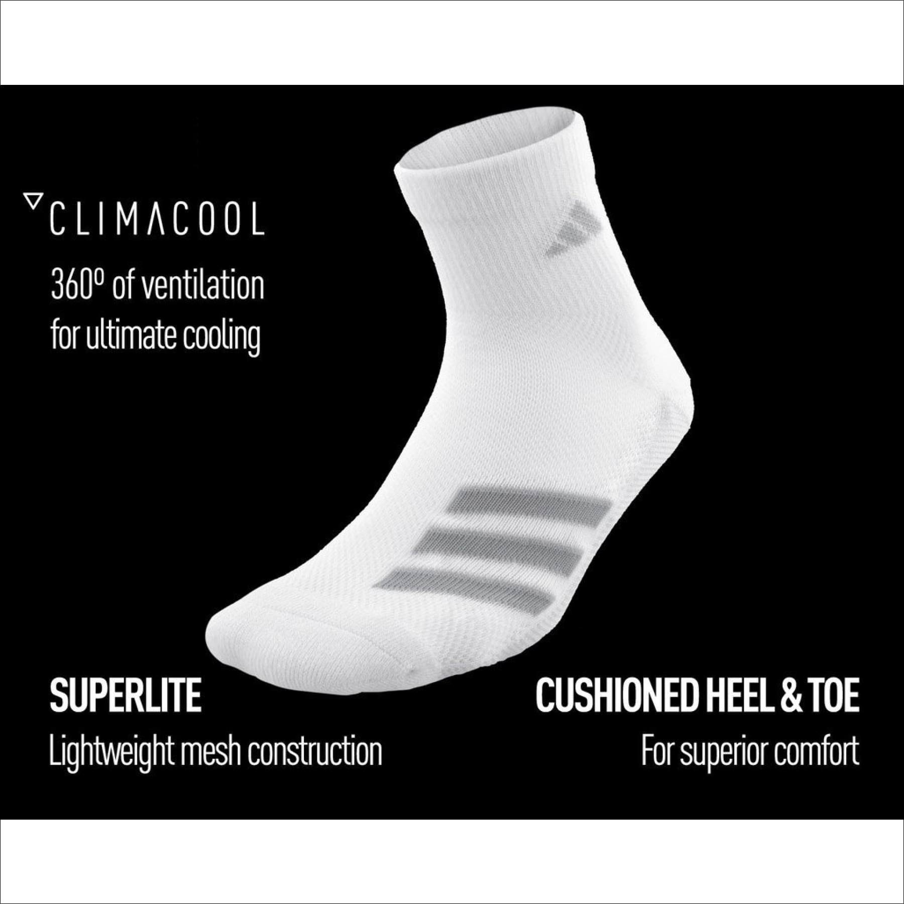 adidas men's climacool superlite quarter socks