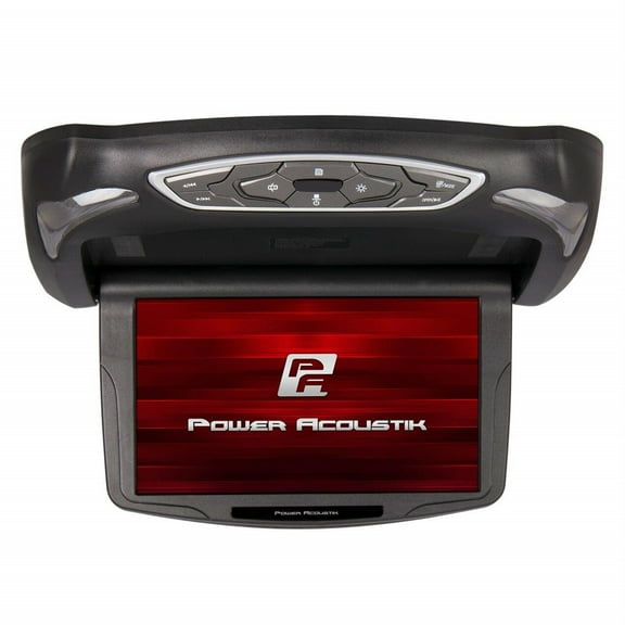 Power Acoustik 10.1-In Ceiling Mounted Monitor with Built-in DVD, USB/SD & MHL