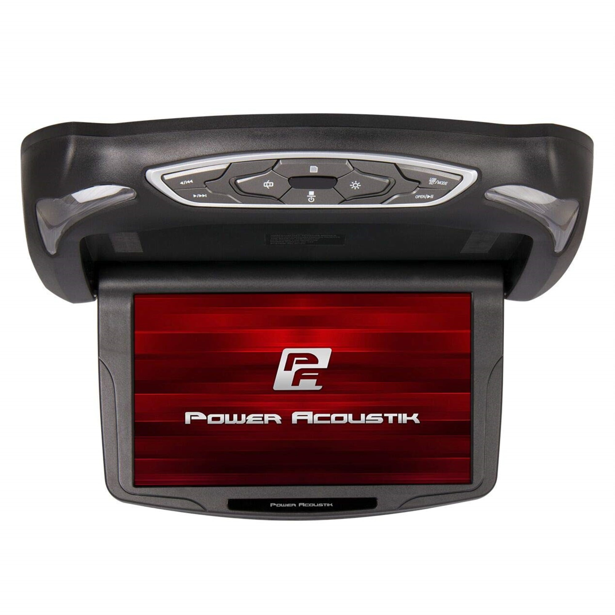 Power Acoustik 10.1-In Ceiling Mounted Monitor with Built-in DVD, USB/SD & MHL