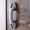 thumbnail image 4 of 1pc Non-Slip Large Shower Handle For Bathroom, Punch-Free Traceless Glass Suction Handle, Powerful Suction Grip, 7.48"x3.54", 4 of 4
