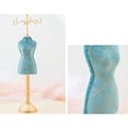 thumbnail image 3 of Rack Retro Jewelry Display Stand Exquisite Fashionable Peacock Blue Jewelry Rack Holder for Home Store, 3 of 5