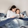 thumbnail image 5 of Manfei Wildlife Animal Bear Full Size Comforter Sets,Rustic Snow Pine Bedding Comforter Set,Country Western Farmhouse Bedding Sets For Boys,Ultra Soft Home Decor Reversible,3pcs, 5 of 8
