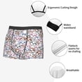 thumbnail image 3 of Sikiie sloth cartoon Print Men's Boxer Briefs, Elastic Waistband Boxer Briefs Leggings-Medium, 3 of 5