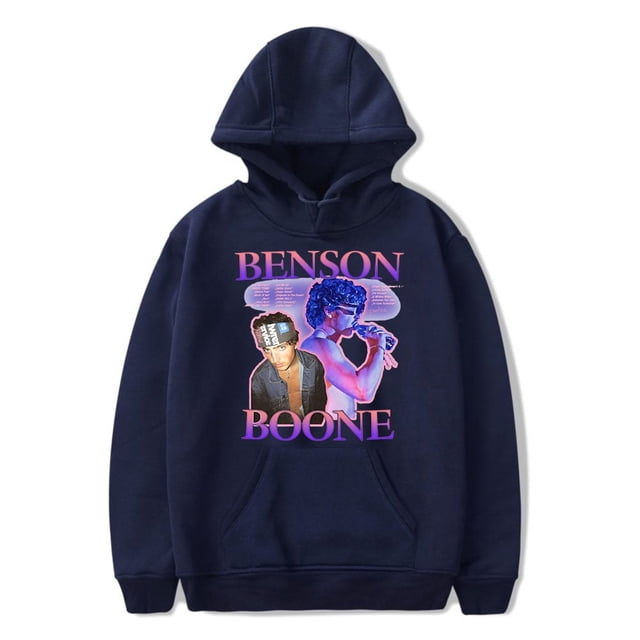 Benson Boone Merch Chandails à Capuche Hommes Femmes Tournée Régulière Chandail à Capuche Décontracté Manches Longues Chandail à Capuche chandail