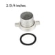 thumbnail image 4 of Eigraketly Bomba de agua de gasolina, tubería de aluminio de alta confiabilidad de 4 pulgadas, fácil instalación, accesorios de tubería, reemplazo de Herramientas y ferretería 4 pulgadas Eigraketly TO011383-03, 4 of 6