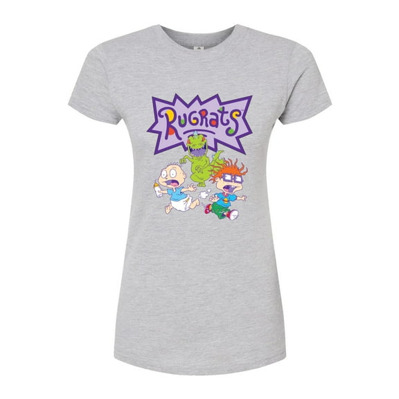 Rugrats - The Great Chase - Juniors Fitted Graphic T-Shirt
