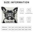 thumbnail image 5 of YINGXI , , , Decor, , ,Bulldog Decor,Reserved for The Dog Pillow 20x20in, 5 of 5