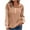 Pink-Sweatshirts, variant on AGWOLF Women Quarter Zip Up Sweatshrits Business Cable Knit Pullover Solid Long Sleeve Sweatshirt Fashion Fall Pullover Tops