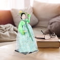 thumbnail image 2 of SHISUYAN Figurine de Poupée Style Coréen Tenue de Poupée Hanbok Décoration de Bureau, 2 of 9