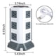 thumbnail image 1 of Protector contra sobretensiones con regleta de alimentación USB 12 tom, 1 of 2