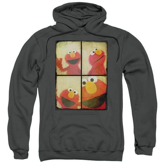 Sesame Street - Photo Booth Elmo - Pull-Over Hoodie - X-Large