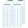 thumbnail image 6 of SSBM Stretch Wrap 15 Inch x 1500 Feet 70 Gauge 4 Rolls Clear Plastic Cast Hand Shrink Film for Packaging Industrial Use, 6 of 7