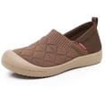 thumbnail image 1 of Los Zapatos La Casa Las Mujeres Se Deslizan en Mocasines Transpirables para Corriendo (Camel 39), 1 of 9