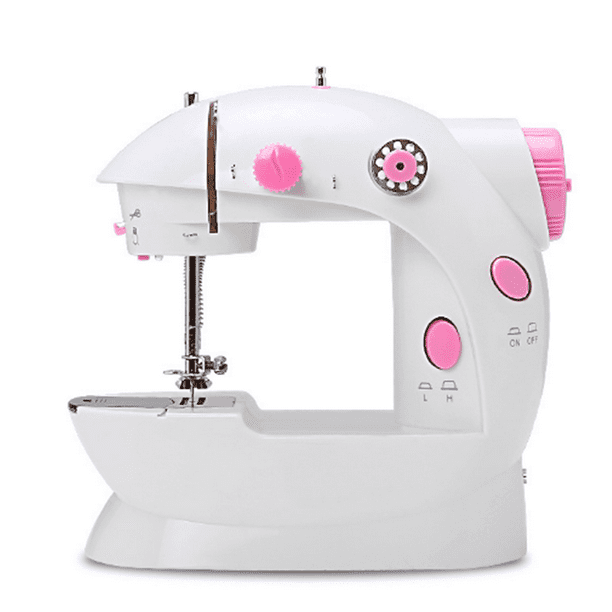 Mini Sewing Machine, Portable Adjustable 2Speed Double Thread Sewing