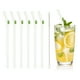 thumbnail image 1 of Uxcell 6 Pcs Popotes de Vidrio Reutilizables, 7.87" Popotes de Vidrio con Conejos Resistentes a Roturas, Popotes Lindos para Whisky, Café, Jugo, Refrescos y Té, Verde, 1 of 6